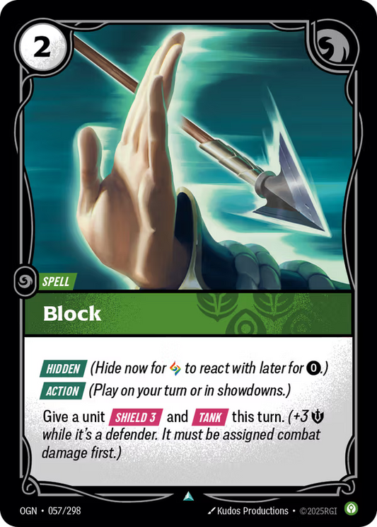 Block [OGN-057/298] [Origins]