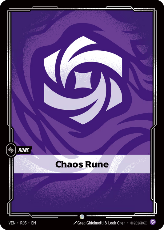 Chaos Rune [VEN-R05] [Vendetta]