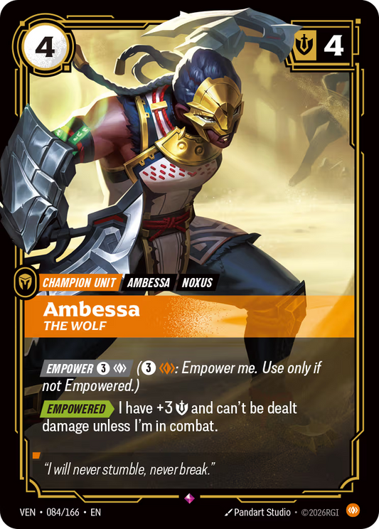 Ambessa, The Wolf [VEN-084/166] [Vendetta]