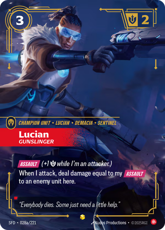 Lucian, Gunslinger [SFD-028a/221] [Spiritforged]