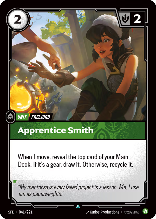 Apprentice Smith [SFD-041/221] [Spiritforged]