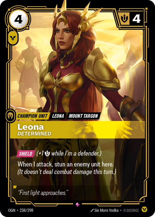 Leona, Determined [OGN-238/298] [Origins]