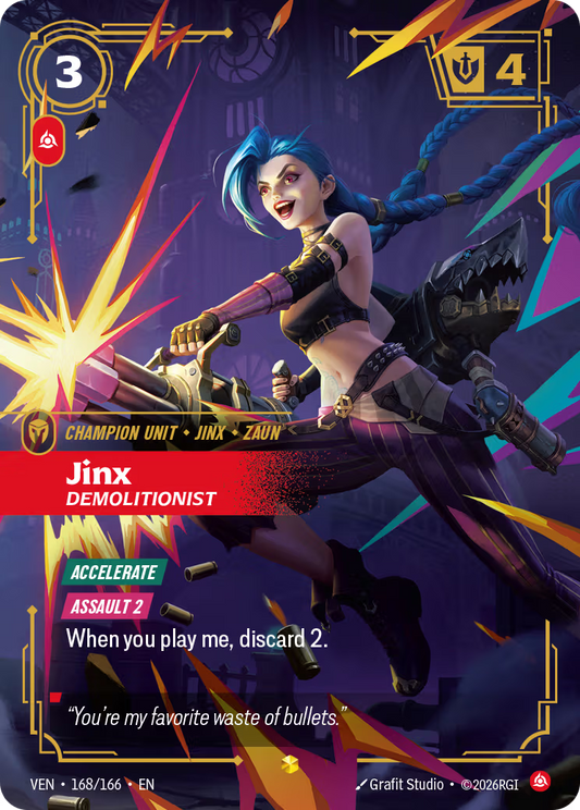 Jinx, Demolitionist [VEN-168/166] [Vendetta]