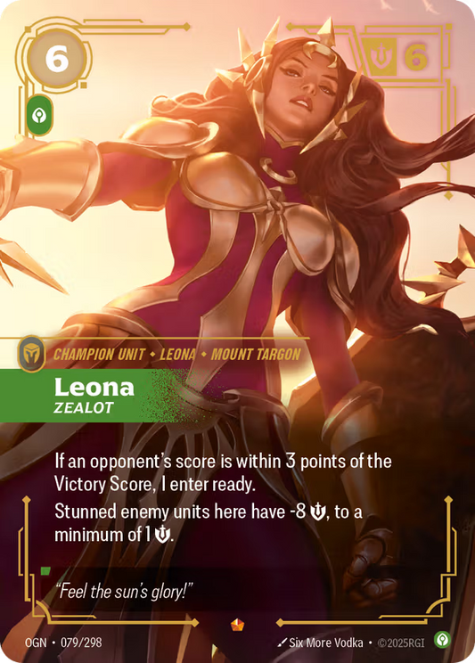 Leona, Zealot [OGN-079/298] [Origins]