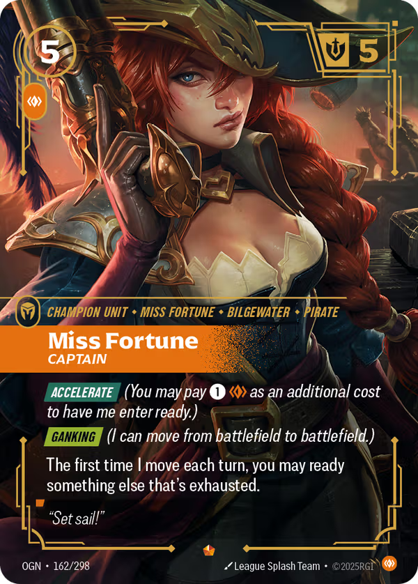 Miss Fortune, Captain [OGN-162/298] [Origins]