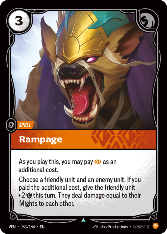 Rampage [VEN-083/166] [Vendetta]