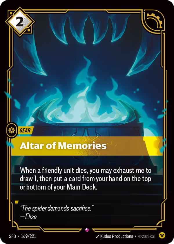 Altar of Memories [SFD-169/221] [Spiritforged]
