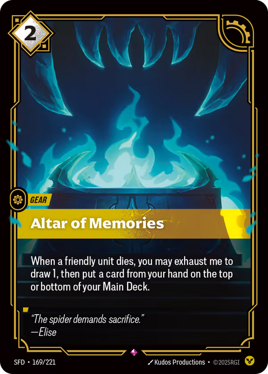 Altar of Memories [SFD-169/221] [Spiritforged]