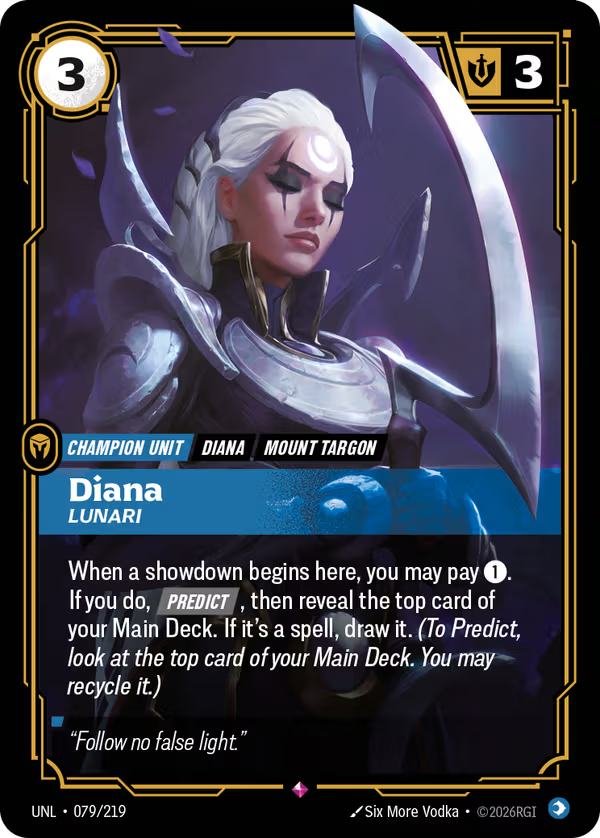 Diana, Lunari [UNL-079/219] [Unleashed]