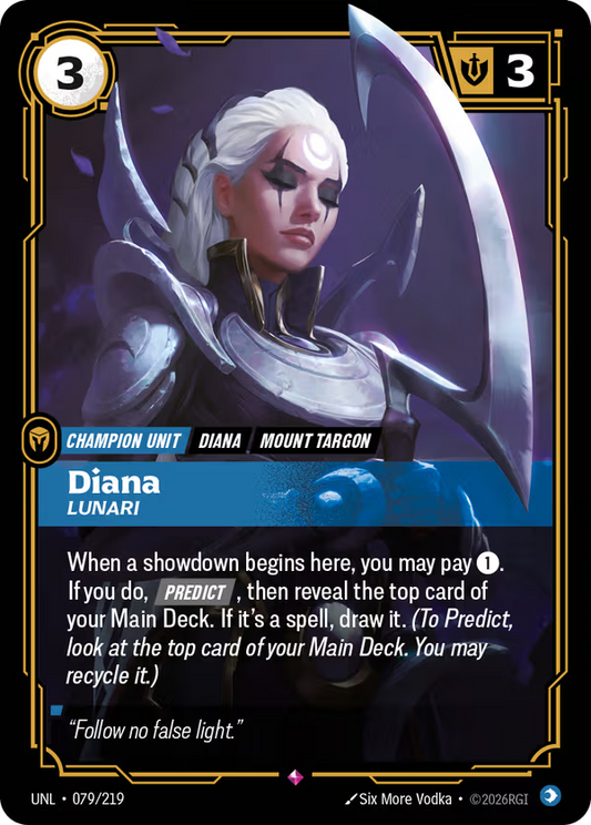Diana, Lunari [UNL-079/219] [Unleashed]