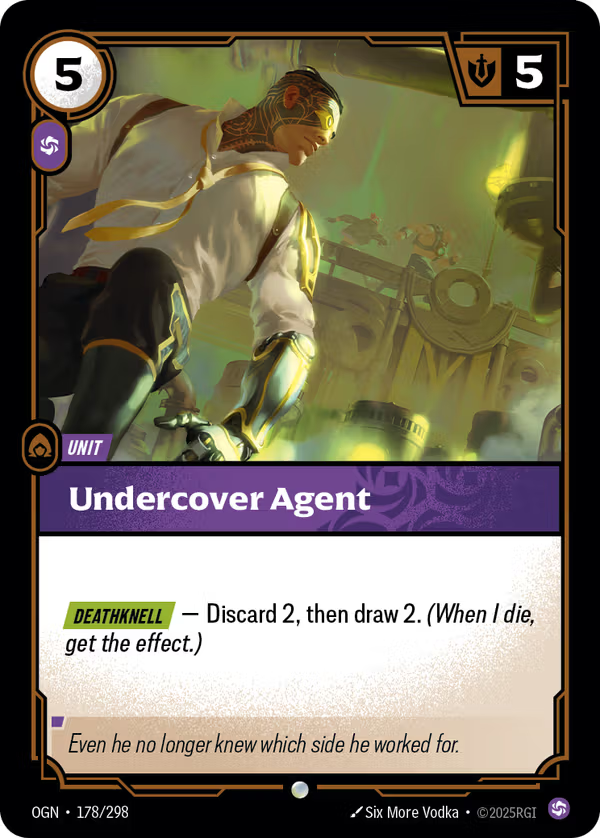 Undercover Agent [OGN-178/298] [Origins]