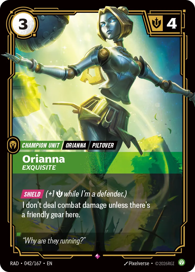 Orianna, Exquisite [RAD-042/167] [Radiance]