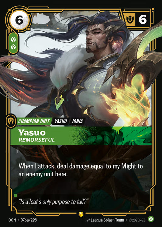 Yasuo, Remorseful [OGN-076a/298] [Origins]