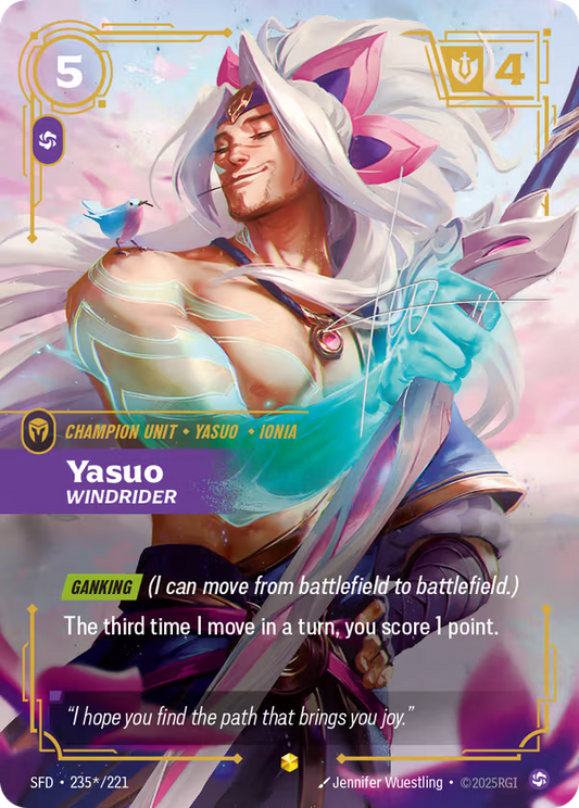 Yasuo, Windrider [SFD-235*/221] [Spiritforged]