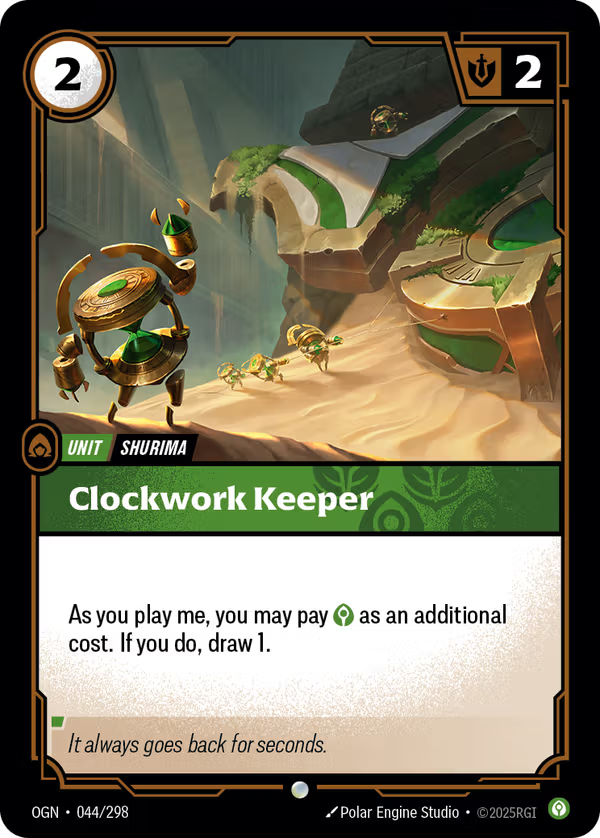 Clockwork Keeper [OGN-044/298] [Origins]