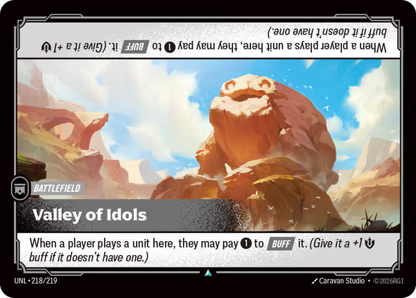 Valley of Idols [UNL-218/219] [Unleashed] [Foil]