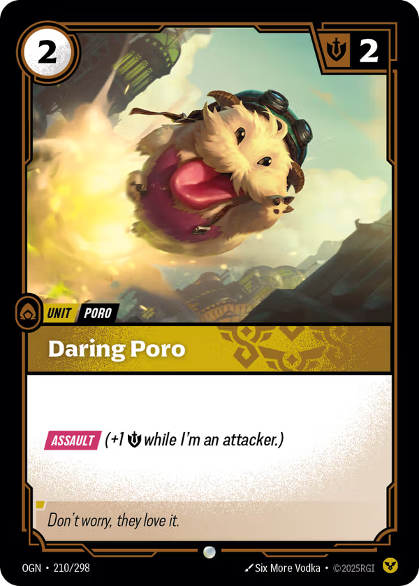 Daring Poro [OGN-210/298] [Origins]