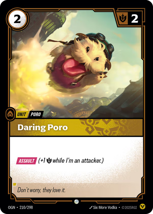 Daring Poro [OGN-210/298] [Origins]