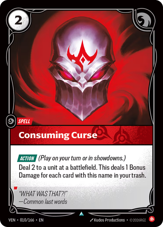 Consuming Curse [VEN-010/166] [Vendetta] [Foil]