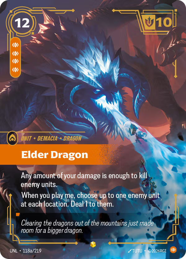 Elder Dragon [UNL-118a/219] [Unleashed]