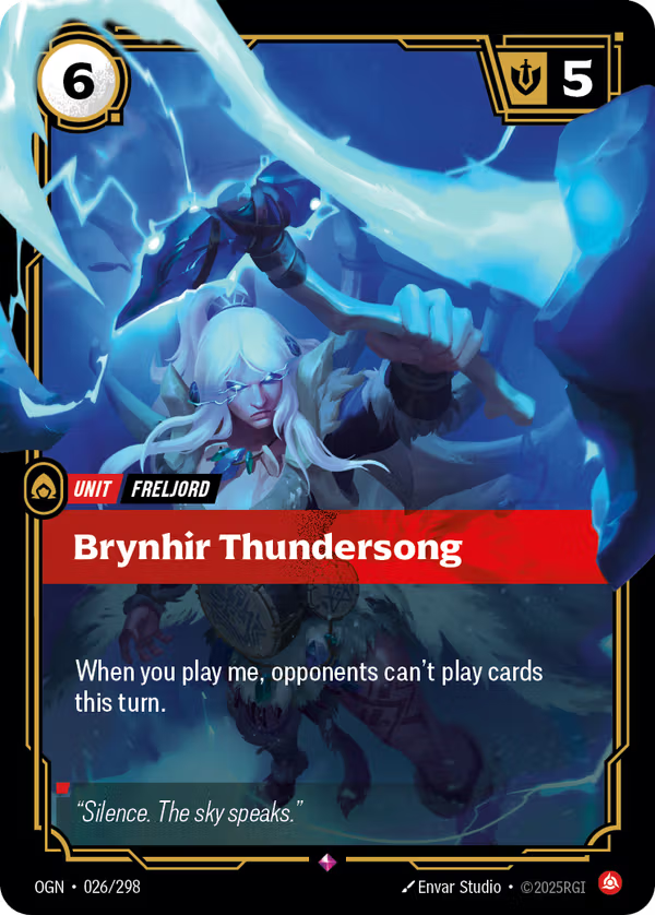 Brynhir Thundersong [OGN-026/298] [Origins]