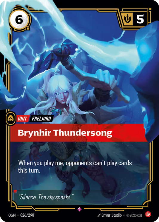 Brynhir Thundersong [OGN-026/298] [Origins]