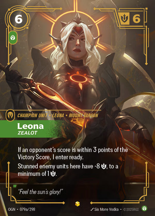 Leona, Zealot [OGN-079a/298] [Origins]