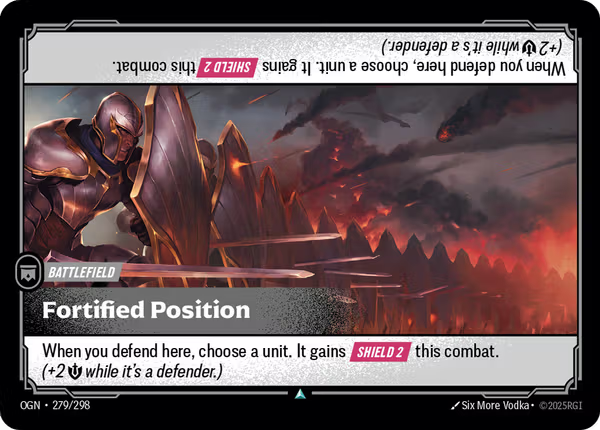 Fortified Position [OGN-279/298] [Origins] [Foil]