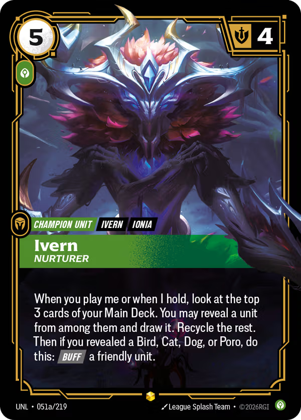 Ivern, Nurturer [UNL-051a/219] [Unleashed]