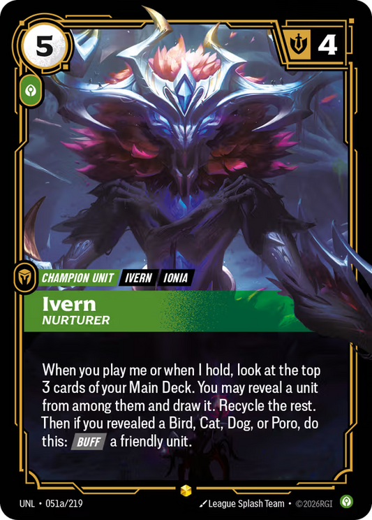 Ivern, Nurturer [UNL-051a/219] [Unleashed]