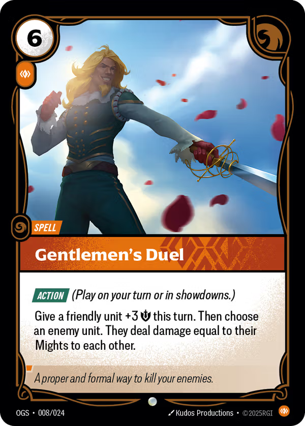Gentlemen's Duel [OGS-008/024] [Origins Proving Grounds]