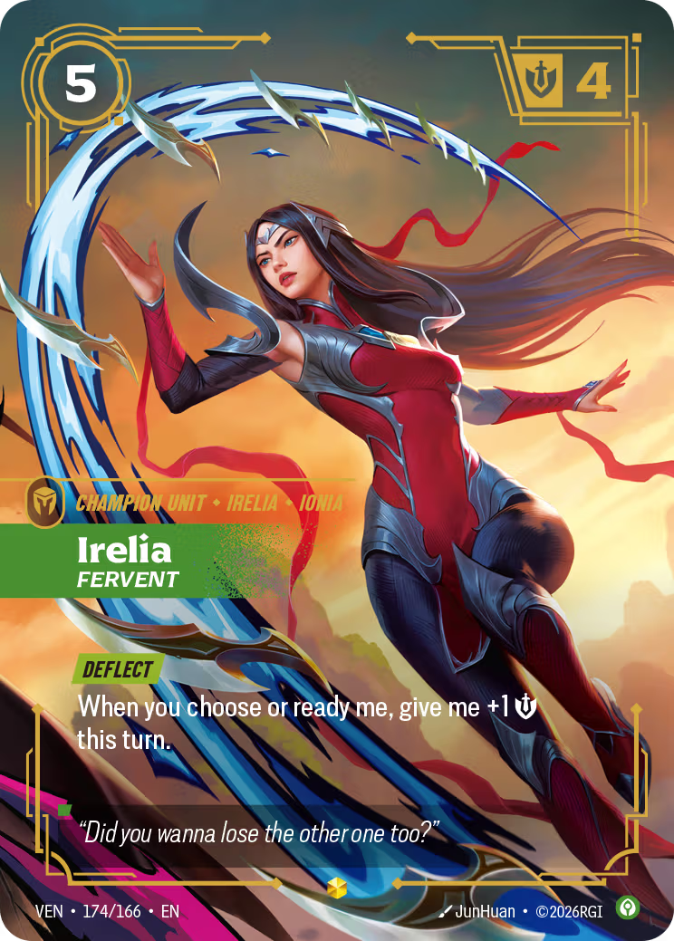 Irelia, Fervent [VEN-174/166] [Vendetta]