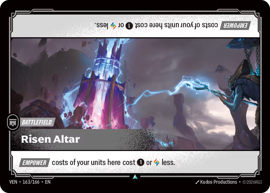 Risen Altar [VEN-163/166] [Vendetta] [Foil]