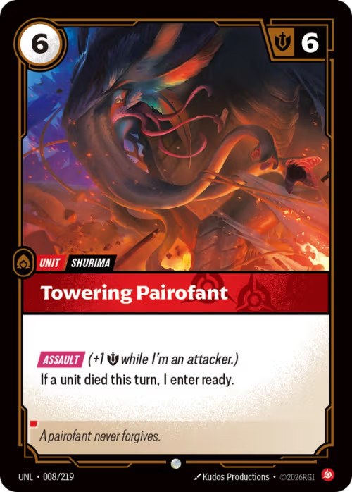 Towering Pairofant [UNL-008/219] [Unleashed]