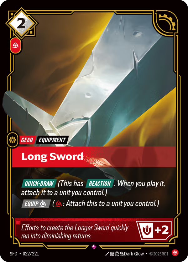 Long Sword [SFD-022/2211] [Spiritforged]