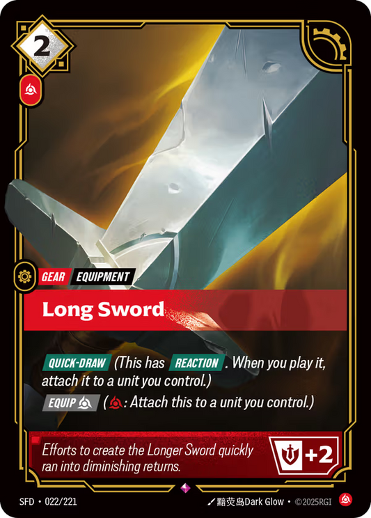 Long Sword [SFD-022/2211] [Spiritforged]