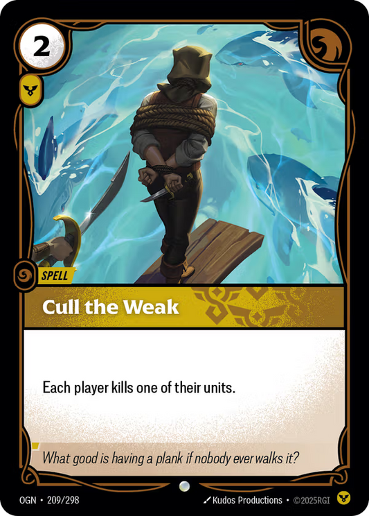 Cull the Weak [OGN-209/298] [Origins]