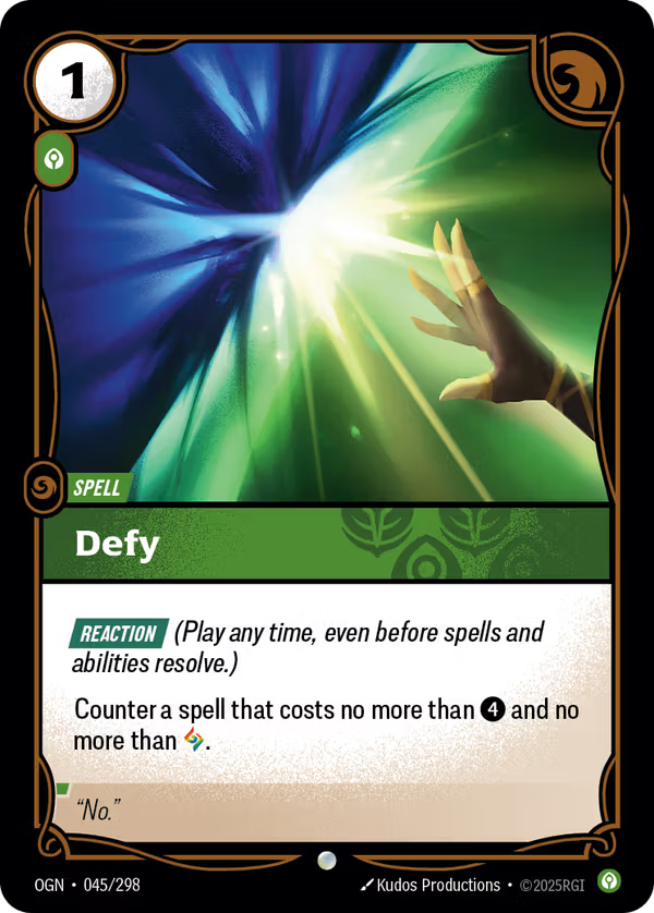 Defy [OGN-045/298] [Origins]