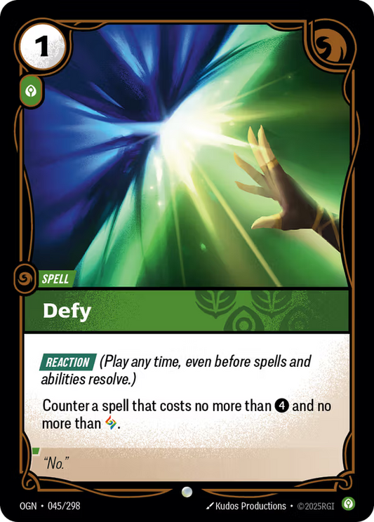 Defy [OGN-045/298] [Origins]