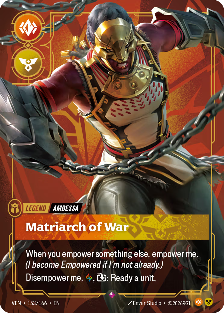 Matriarch of War [VEN-153/166] [Vendetta]