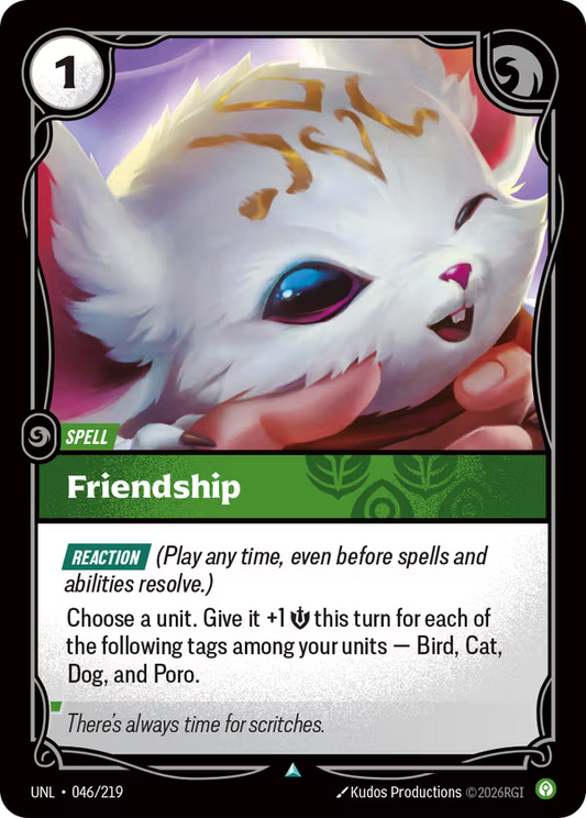 Friendship [UNL-046/219] [Unleashed]