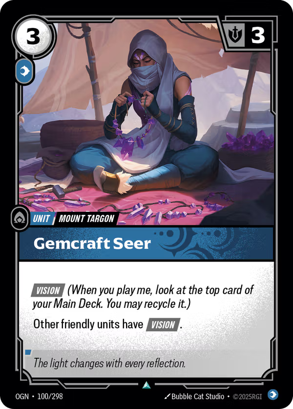 Gemcraft Seer [OGN-100/298] [Origins]