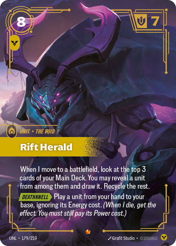 Rift Herald [UNL-179/219] [Unleashed]