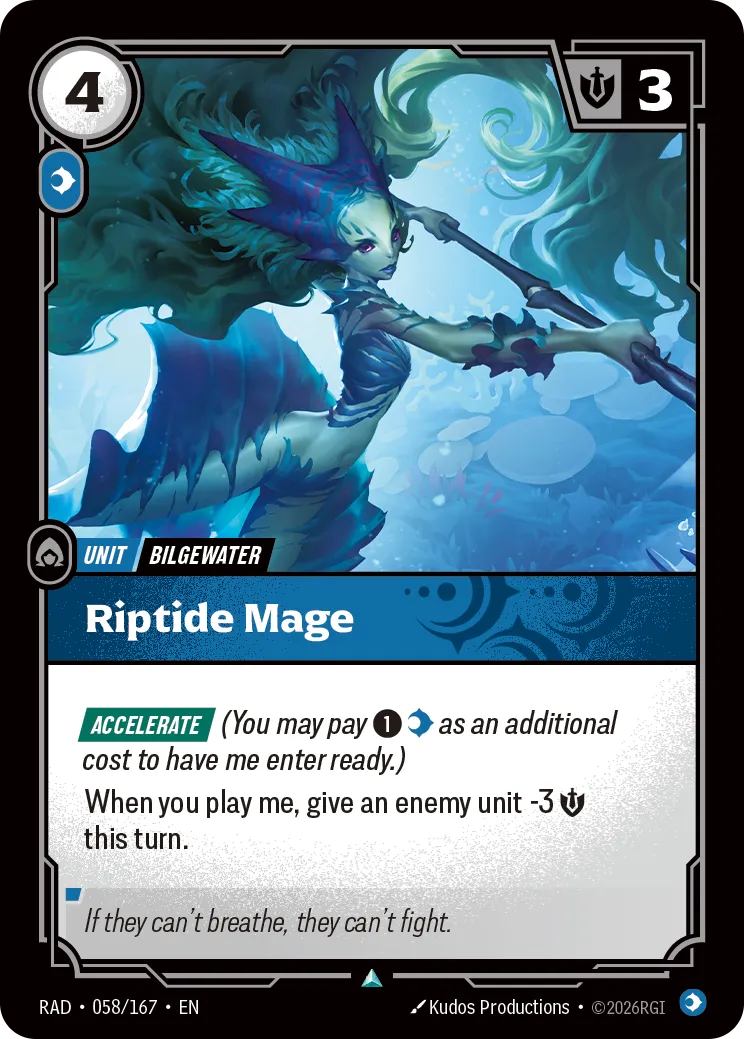 Riptide Mage [RAD-058/167] [Radiance] [Foil]