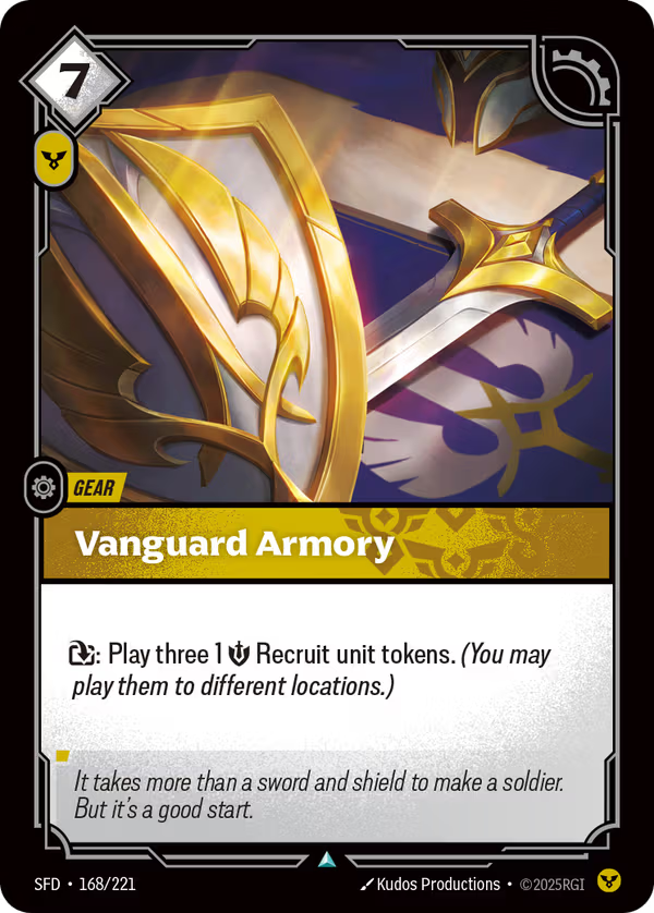 Vanguard Armory [SFD-168/221] [Spiritforged]