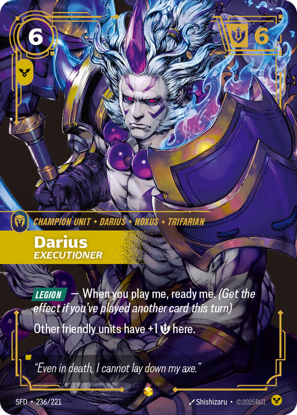 Darius, Executioner [SFD-236/221] [Spiritforged]