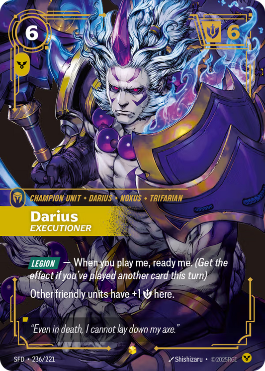 Darius, Executioner [SFD-236/221] [Spiritforged]