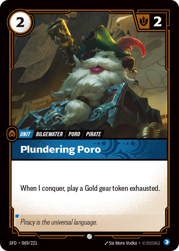 Plundering Poro [SFD-069/221] [Spiritforged] [Foil]
