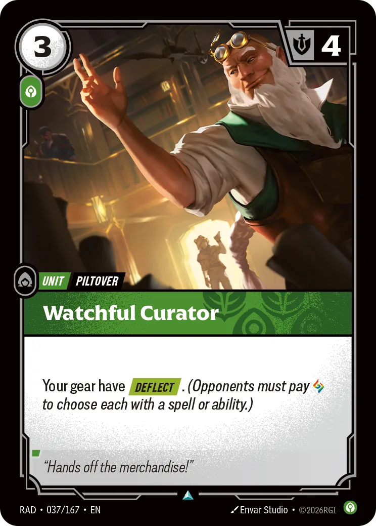 Watchful Curator [RAD-037/167] [Radiance]