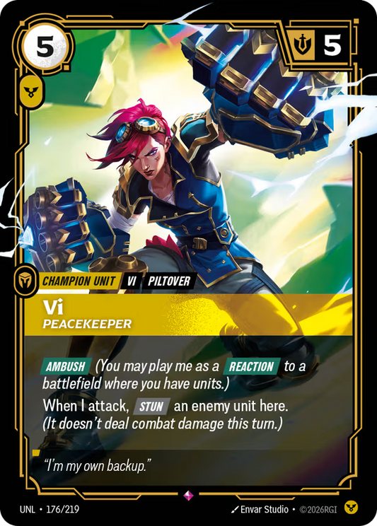 Vi, Peacekeeper [UNL-176/219] [Unleashed]